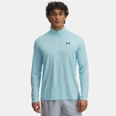 Under Armour Tech™ Vent Geotessa Mens ½ Zip Stream / Black