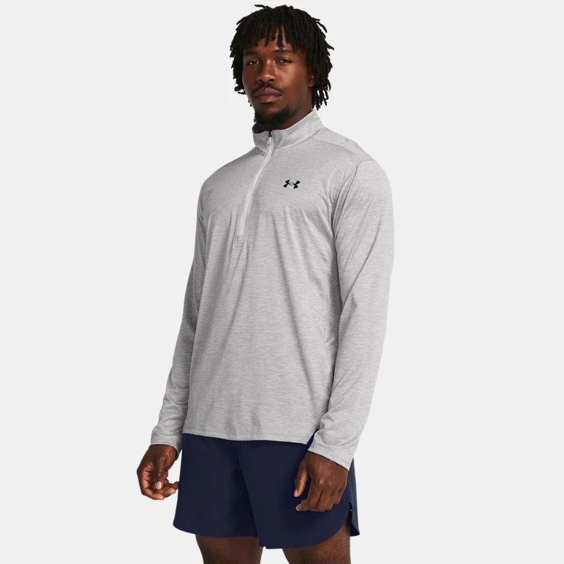 Under Armour Tech™ Vent Mens ½ Zip Distant Gray / Black
