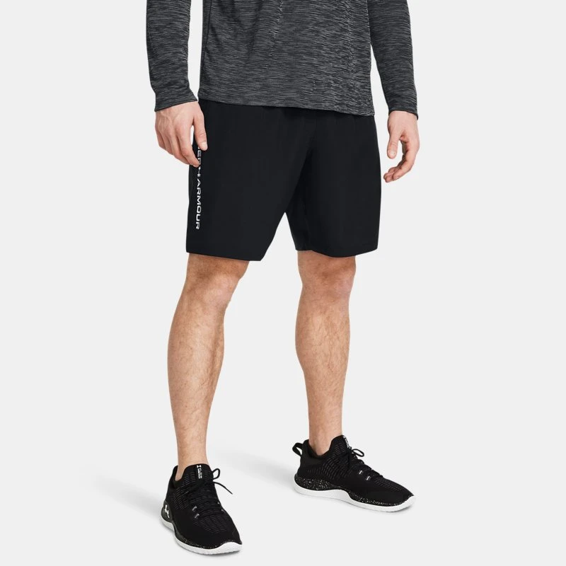 Under Armour Tech™ Woven Wordmark Mens Shorts Black / White