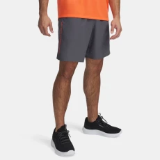 Under Armour Tech™ Woven Wordmark Mens Shorts Castlerock / Fire
