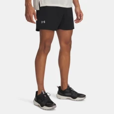 Under Armour Trail Run Launch Mens Shorts Black / Reflective