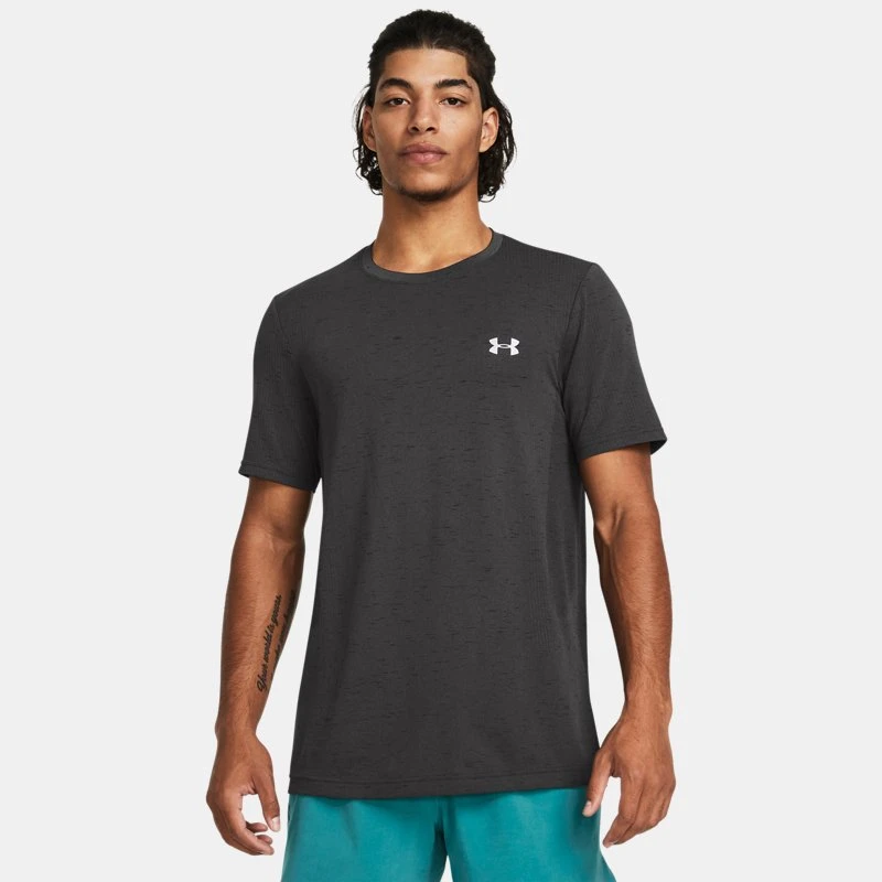 Under Armour Vanish Seamless Mens Short Sleeve Castlerock / Mod Gray