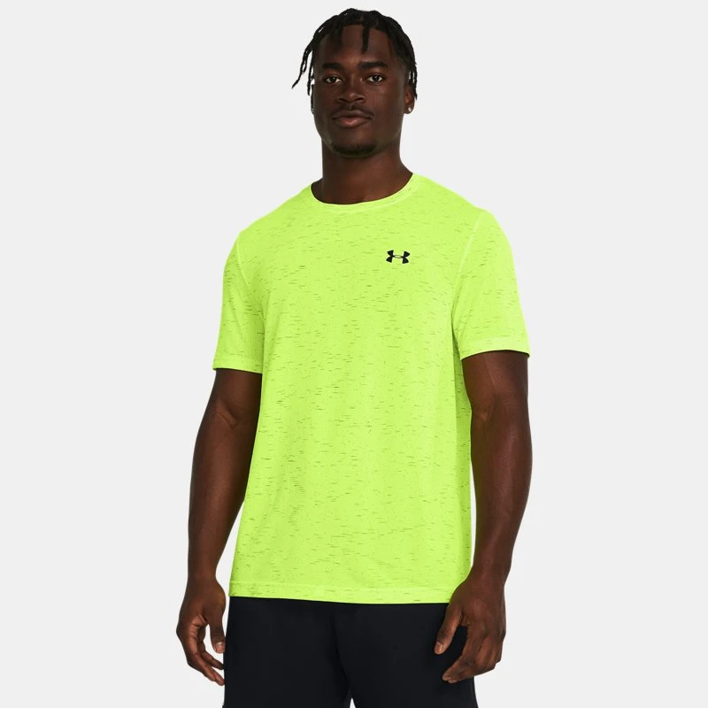 Under Armour Vanish Seamless Mens Short Sleeve High Vis Yellow / Black