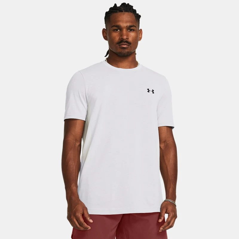 Under Armour Vanish Seamless Mens Short Sleeve White / Black