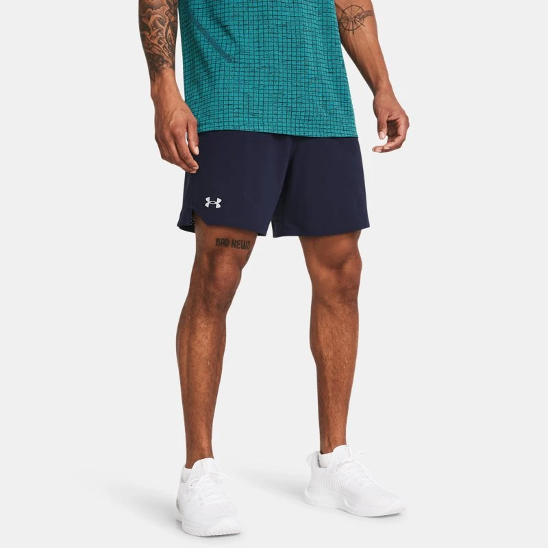 Under Armour Vanish Woven Mens " Shorts Midnight Navy / Mod Gray
