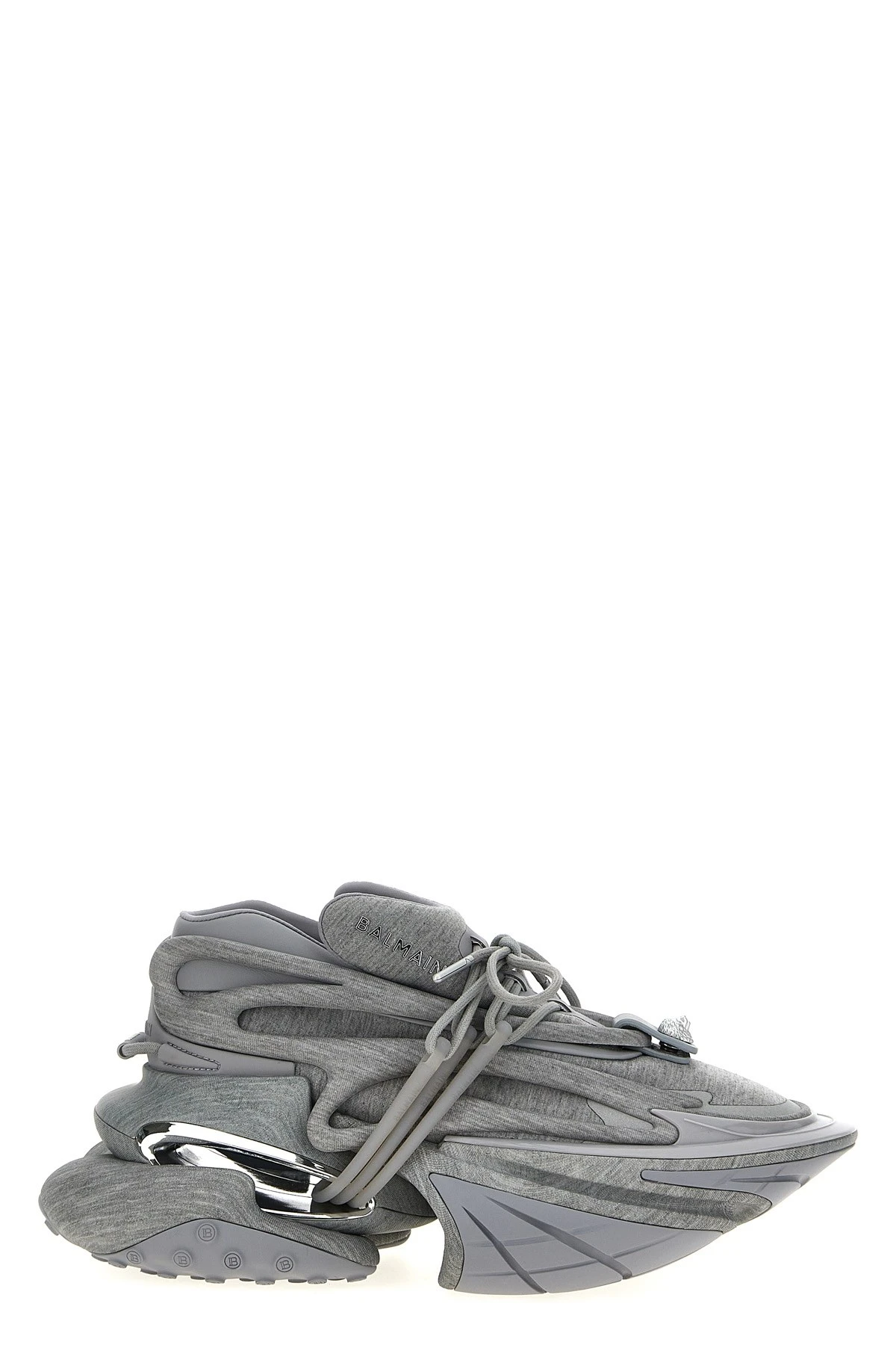 Unicorn Sneakers with fleece print - Grey