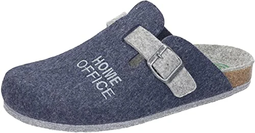 Unisex 220008-05 Mule, Blau, 7 UK