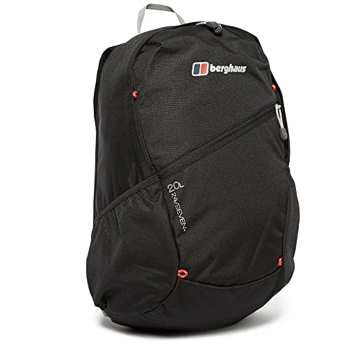 Unisex 24/7 Backpack 20 Litre | Comfortable Fit | Durable Design | Rucksack for Men and Women, Jet, 20 Litres