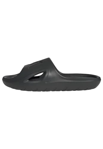 Unisex Adilette Shower Slides, Carbon/Carbon/core Black, 7 UK