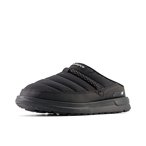 Unisex-Adult Caravan Mule Moc V2 Slipper, Black/Black, 8.5 Wide Women/7 Men