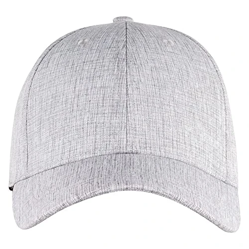 Unisex Adult Melange Cap (One Size) (Ash)
