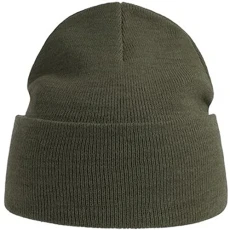 Unisex Adult Pure Recycled Beanie (One Size) (Olive) Unisex Adult Pure Recycled Beanie (One Size) (Olive)