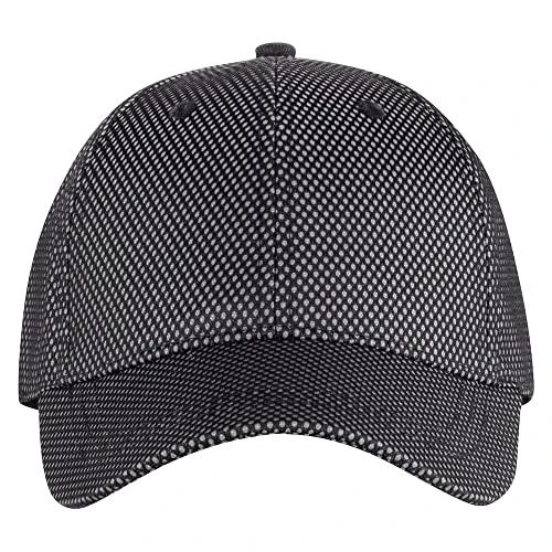 Unisex Adult Reflective Cap (One Size) (Black/Grey)