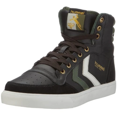 Unisex-Adult Stadil High Black/Kombu Green/Silver Birch Trainer 630662940 12 UK, 46 EU