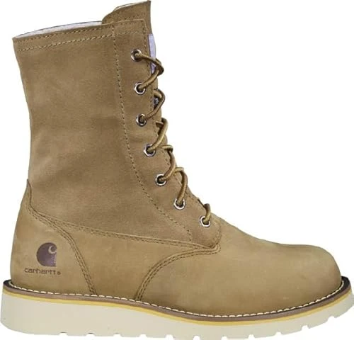 Unisex-Adult Waterproof Sherpa Lined Fold Down Winter Wedge Boot, Coyote, 7.5M