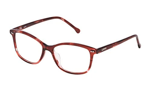 Unisex Adults’ VLW9575201GJ Optical Frames, Off-White (Red Streaked Havana), 55