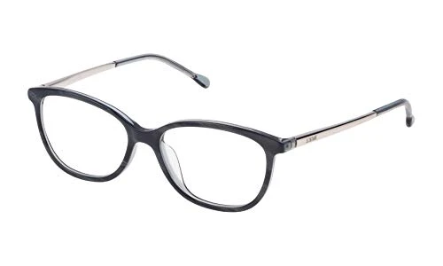 Unisex Adults’ VLW961M53GB7Y Optical Frames, Blue (Shiny Blu Horn), 55