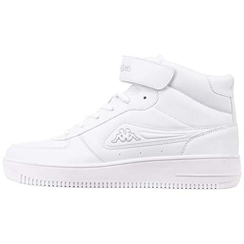 Unisex Bash Mid Hi-Top Trainers, White (White/L`Grey 1014), 5 UK