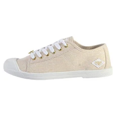 Unisex Basic 02 Sneaker, Gold Strip, 6 UK