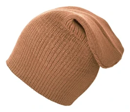 Unisex Beanie Hat Knitted Oversized Baggy Plain Stripes Bands Warm Bad Hair Day Cap Men's Women's (L