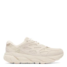 Unisex Beige Clifton Suede Trainers