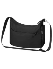 Unisex Boomtown Shoulder Bag - Black, black, 8 Lit. Unisex Boomtown Shoulder Bag - Black, black, 8 Lit.