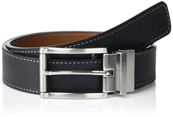 Unisex Cash Reversible Belt Black 28