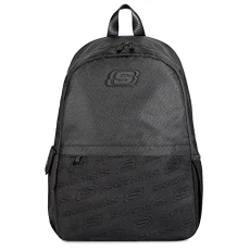 Unisex Casual Daypack Backpack, Lightweight School Backpack Classical Daypack Rucksack 14 inch Laptop Backpack for School Sports Business Travel, Black, 45x30x14 cm