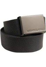 Unisex-child Canvas Belt, Charcoal