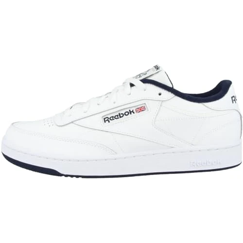Unisex Club C 85 Sneaker, Int White Navy, 9 UK
