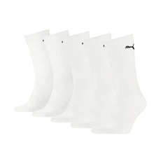 Unisex Crew Sock, White, 9-11 UK