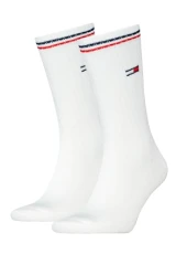 Unisex Crew Socks, White, 9 UK