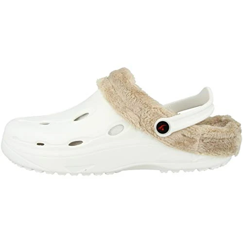 Unisex Dux Winter Clogs, White 8900021, 9 UK