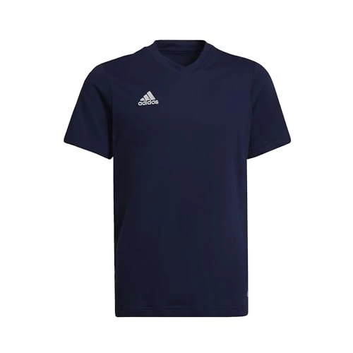 Unisex Entrada 22 T-Shirt (Short Sleeve), Team Navy Blue 2, 11-12 Years