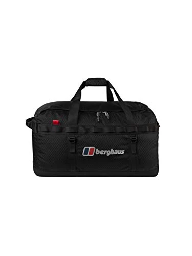 Unisex Expedition Mule 100L Holdall | Lightweight | Water Resistant Bag for Men and Women, Black, 100 Litres