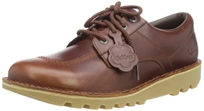 Unisex Kick Lo Shoes | Extra Comfortable | Added Durability | Premium Quality, Dark Brown, 11 UK