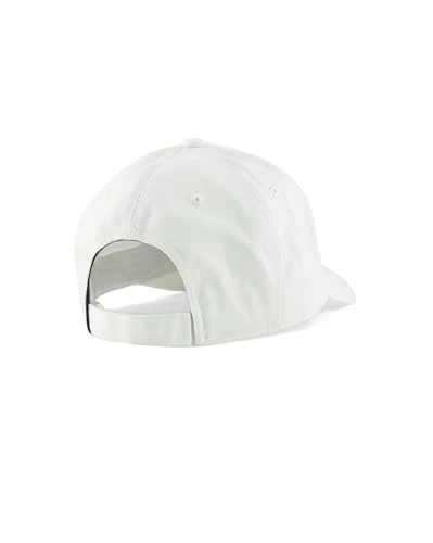 Unisex Kid's Icons Accessories Junior Caps-802421 Woven Cotton Twill Small Script Logo Baseball Cap, White, One Size