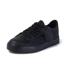 Unisex Kids Tovni Lacer Low-Top Trainers, School Shoes, Black, 8 UK Child Unisex Kids Tovni Lacer Low-Top Trainers, School Shoes, Black, 8 UK Child