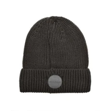 Unisex Lined Beanie Black One Size Unisex Lined Beanie Black One Size
