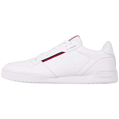 Unisex Marabu Low-Top Sneakers, White Red 1020, 7 UK