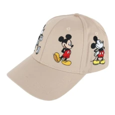 Unisex Mickey Mouse Through The Years Baseball Hat, Tan