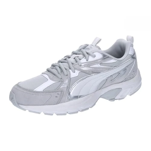 Unisex Milenio Tech Suede Athletic Shoes, Gray, 7 UK