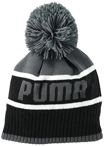 Unisex  Pom Beanie, White, One Size UK
