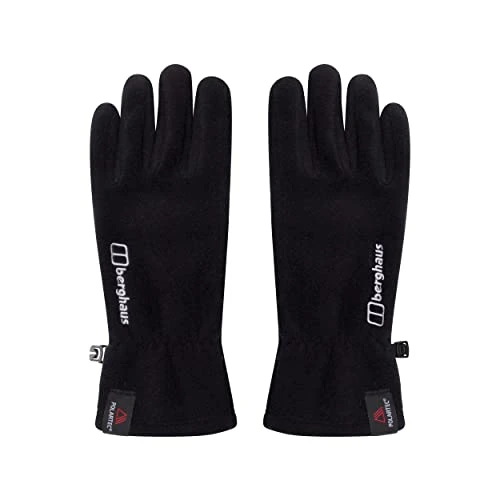 Unisex Prism Polartec Winter Warm Touchscreen Gloves, Black, M-L