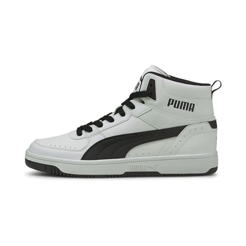 Unisex  Rebound JOY Sneakers,  White- Black, 10 UK