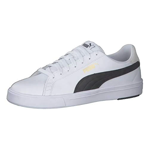 Unisex Serve PRO LITE Sneaker, White Black Team Gold, 11 UK