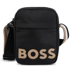 Unisex Shoulder Bag Black One Size
