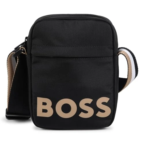 Unisex Shoulder Bag Black One Size