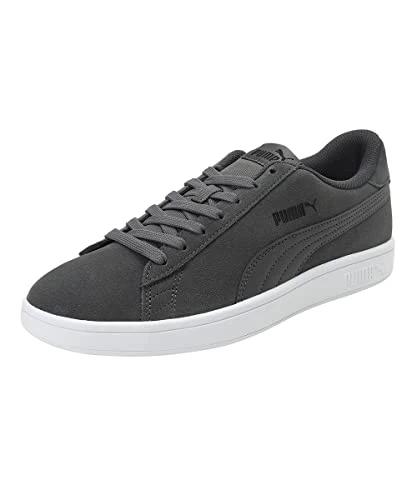 Unisex Smash V2 Trainers, Castlerock Black White, 12 UK