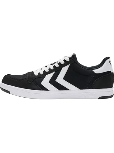 Unisex Stadil Light Canvas Sneaker, Black White, 4 UK